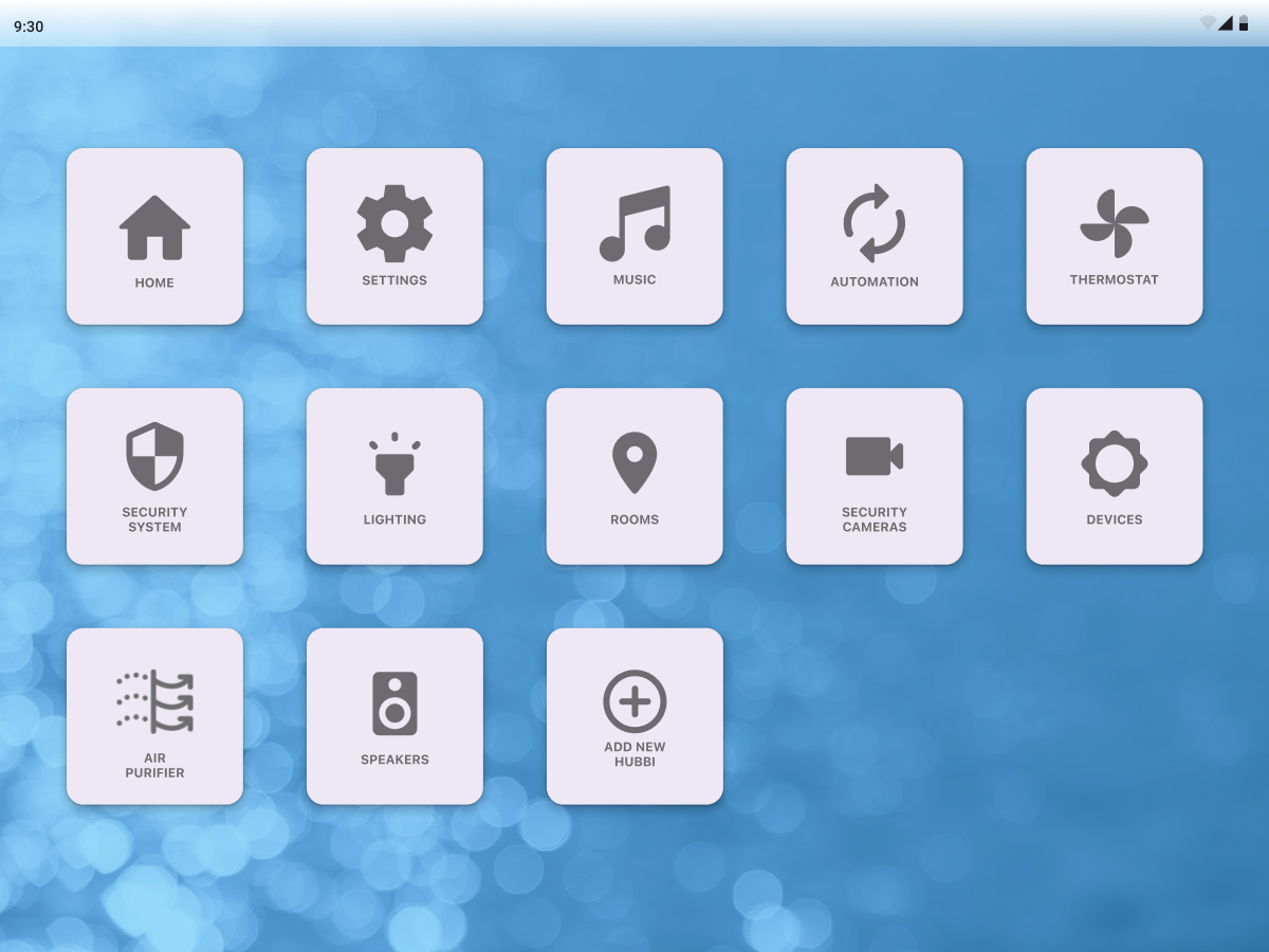 hubbi smarthome app